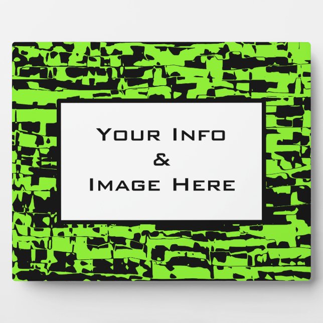 Lime Crackle Frame (Front)