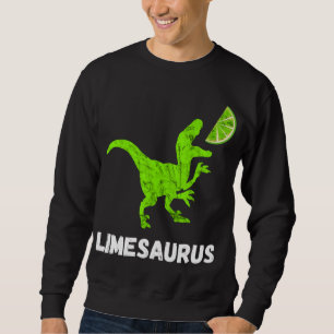 Lime Dinosaurs Lemon Fruit Lemonade Cocktail Dino Sweatshirt