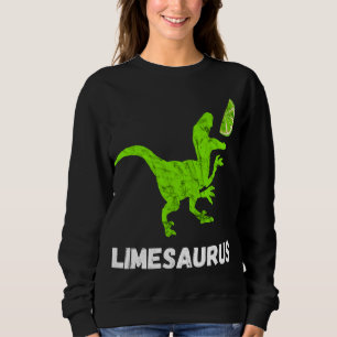 Lime Dinosaurs Lemon Fruit Lemonade Cocktail Dino Sweatshirt