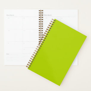 Lime Freshnes 5.5" x 8.5" Planner for Home or Offi