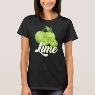Lime Fruit Citrus Lime Barista T-Shirt