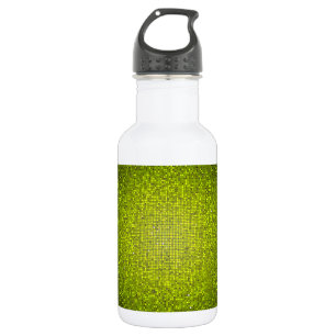 Lime Glitter Sequin Disco 32. oz. 532 Ml Water Bottle