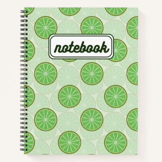 Lime Green Aesthetic Notebook