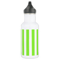 Lime green and white candy stripes