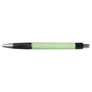 Lime green and white five stripes pattern