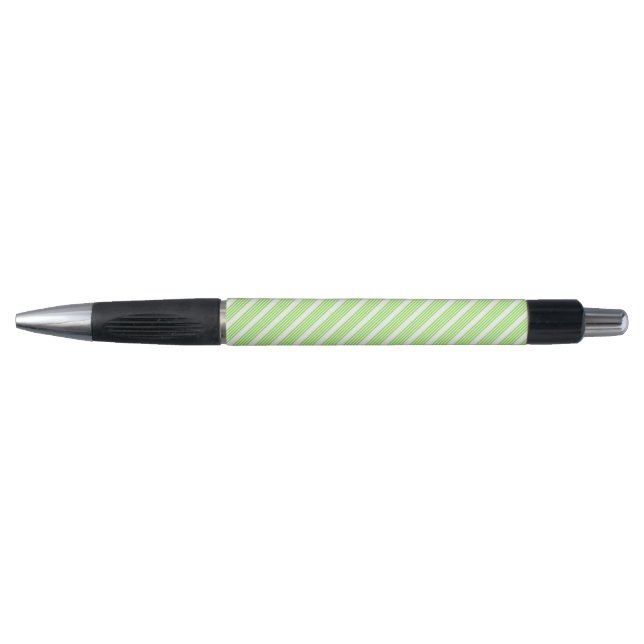 Lime green and white five stripes pattern (Front)