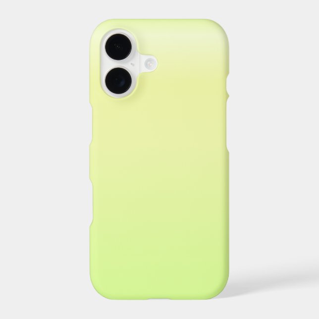Lime Green Aura Ombre Aesthetic (Back)