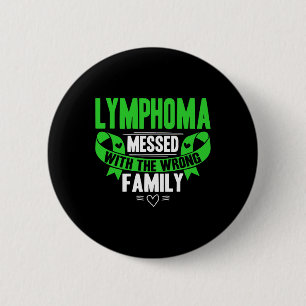 Lime Green Awareness Ribbon Blood Cancer 6 Cm Round Badge
