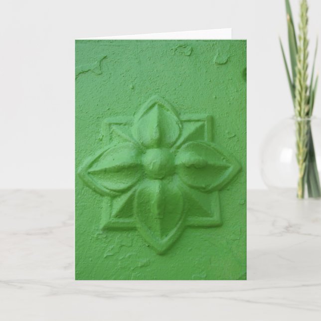 Lime Green Card (Front)