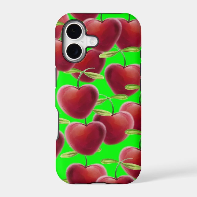 Lime Green Cherry Splash (Back)