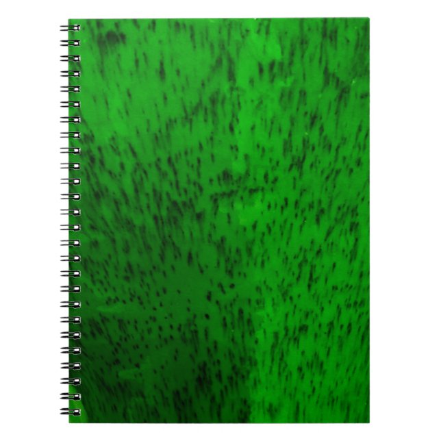Lime Green Earthenware Notebook (Front)