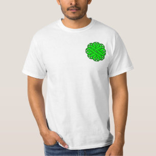 Lime Green Flower Ribbon T-Shirt