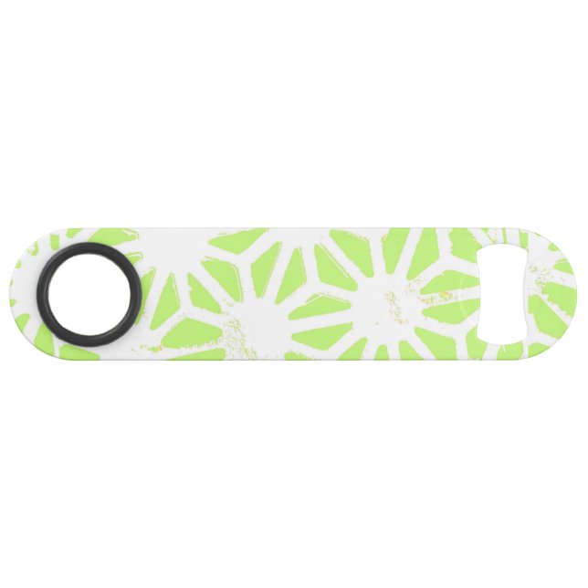 Lime green geometric pattern (Front (Horizontal))