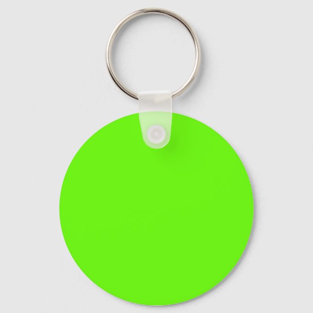 Lime Green Key Ring (Front)