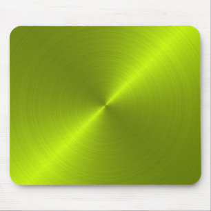 Lime Green Metallic Looking Mousepad