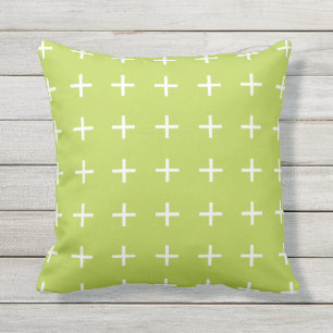 Lime Green Outdoor Pillows - Scandi Chic