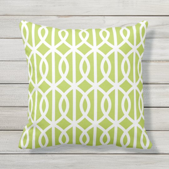 lime green outdoor throw pillows