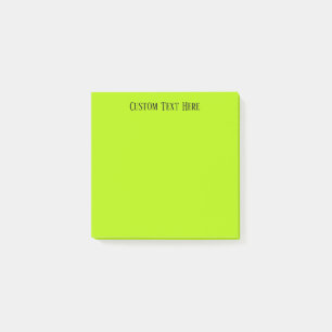 Lime Green Post-it Notes