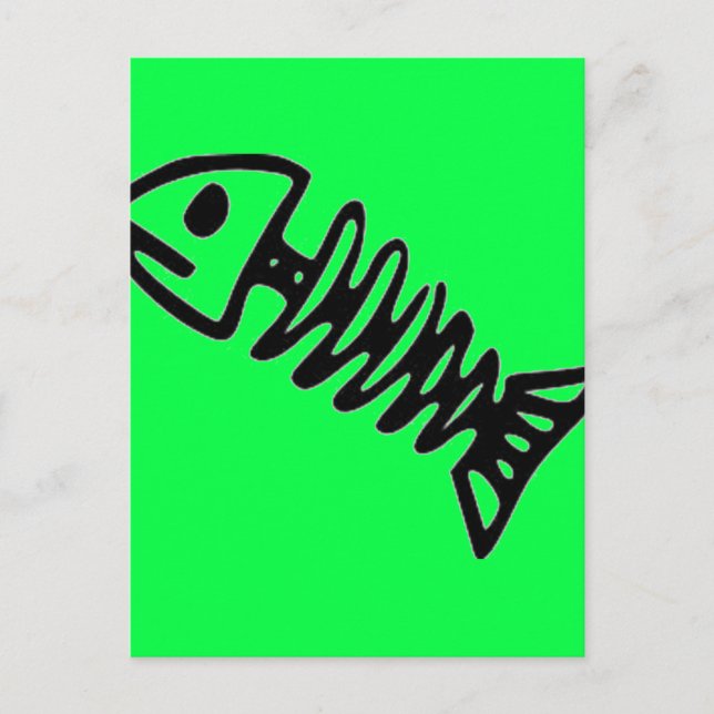 lime green postcard (Front)