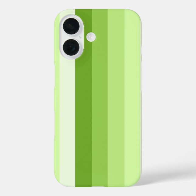 Lime green shadow stripes Case-Mate iPhone case (Back)