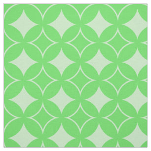 Lime green shippo pattern fabric