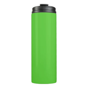 Lime Green Solid Colour Customise It Thermal Tumbler