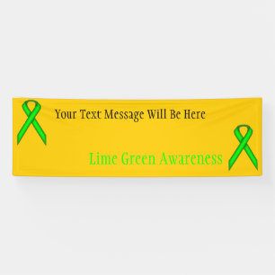 Lime Green Standard Ribbon by Kenneth Yoncich Banner