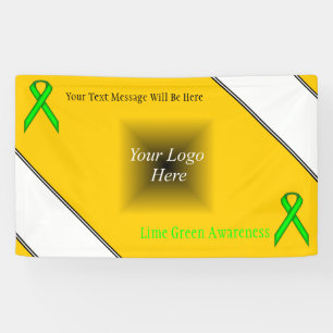 Lime Green Standard Ribbon by Kenneth Yoncich Banner