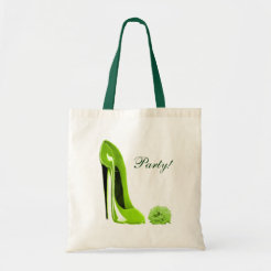 lime shoes and bag