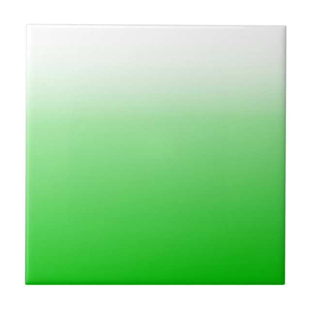 lime green to white gradient #00cc00 tile (Front)