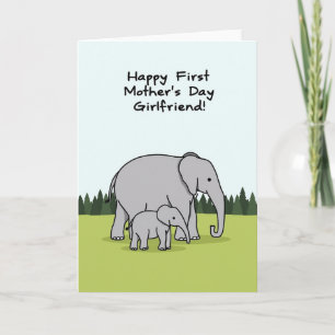 Lime Green Tree Card
