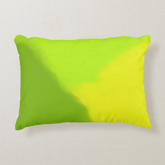 Lime Green & Yellow Decorative Cushion