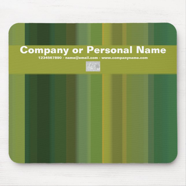 Lime Green Yellow delight - customisable Mouse Pad (Front)