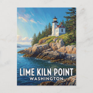 Lime Kiln Point State Park — Washington Postcard