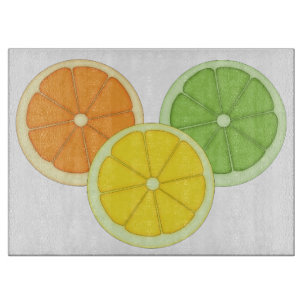 Lime, Lemon and Orange Cutting Board