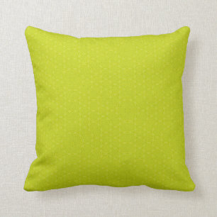 Lime Modern Abstract Art Cushion