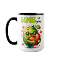 LIME OF YOURS CUTE FUNNY COUPLE