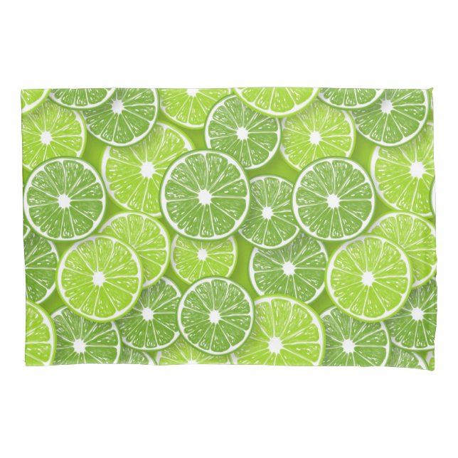 Lime pop pillowcase (Front)