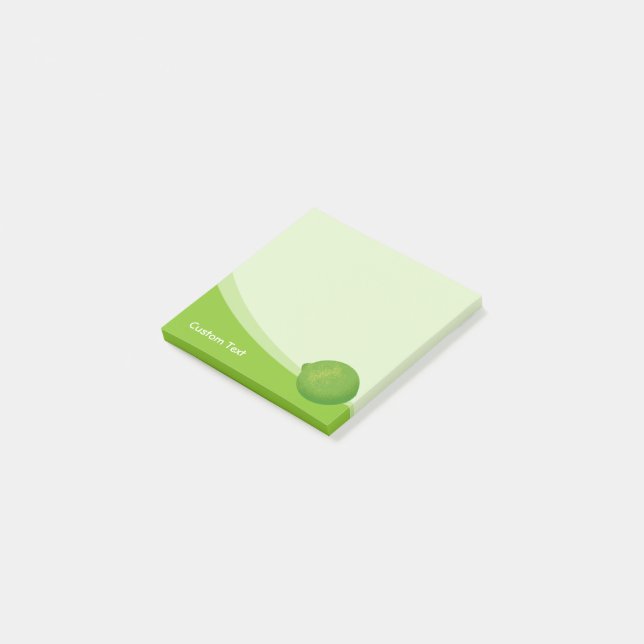 Lime Post-it Notes (Angled)