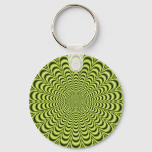 Lime Pulse  Key Chain