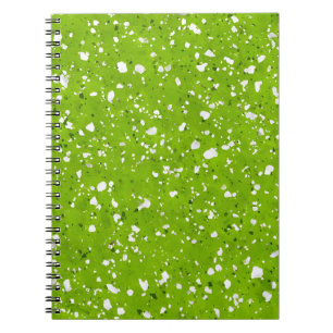 Lime Quartz Marble Notebook