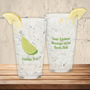 Lime Slice Glass