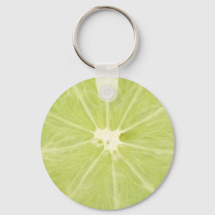 Lime slice key ring