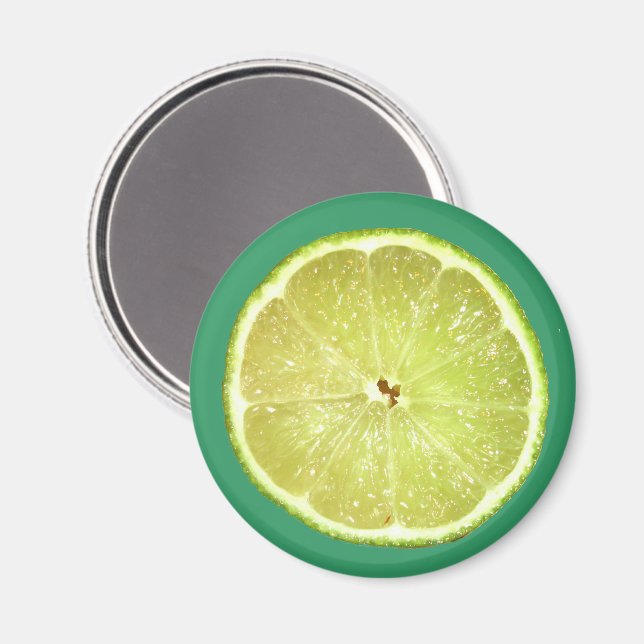 Lime Slice Magnet (Front/Back)