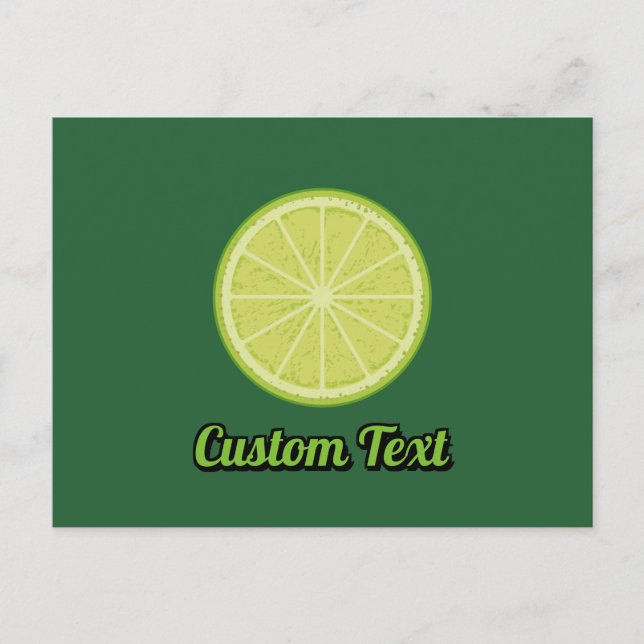 Lime Slice Postcard (Front)