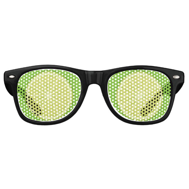 Lime Slice Retro Sunglasses (Front)