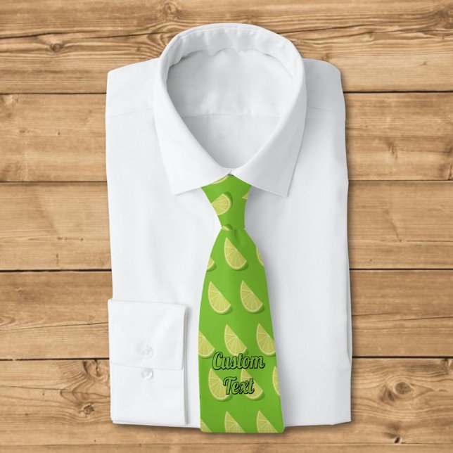 Lime Slice Tie (Creator Uploaded)