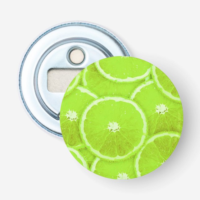 Lime slices bottle opener (Front)