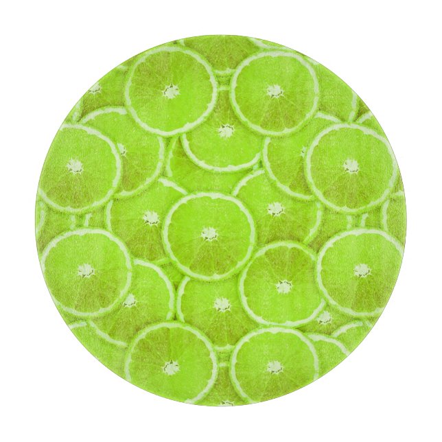 Lime slices cutting board (Front)