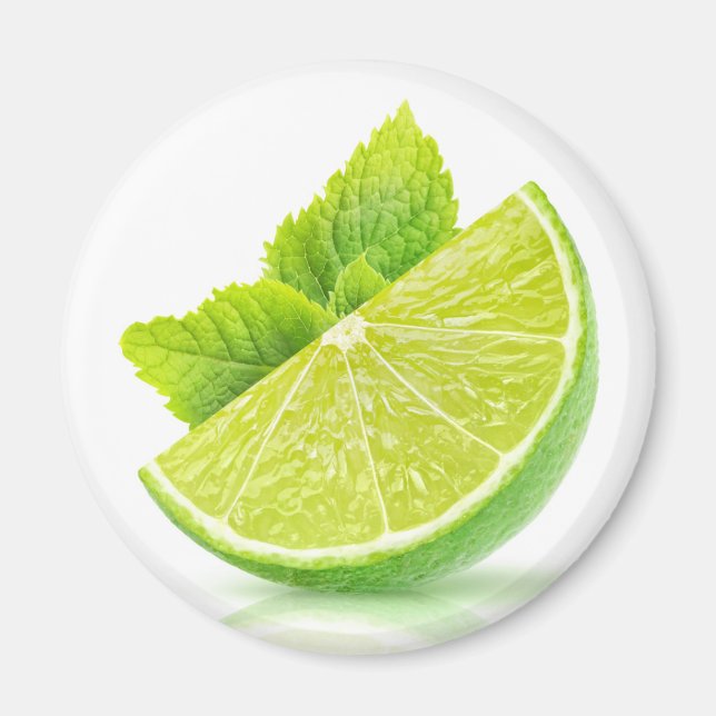 Lime slices magnet (Front)